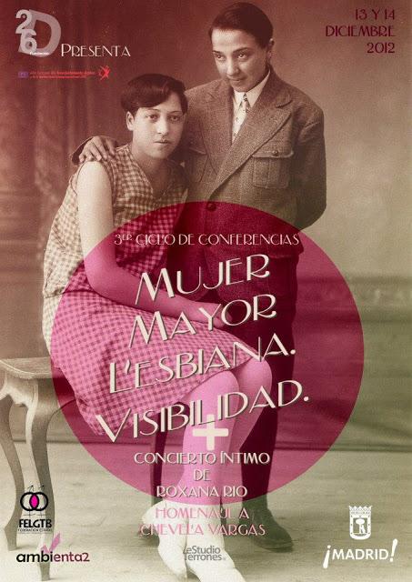 'Mujer mayor lesbiana. Visibilidad' III ciclo de conferencias de la Fundación 26 de Diciembre