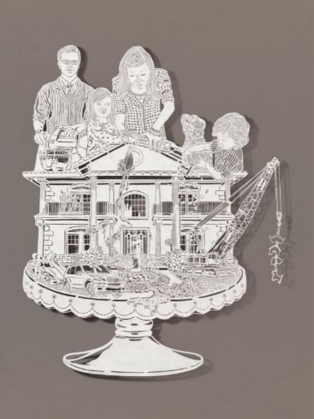 El arte del corte de papel by Bovey Lee