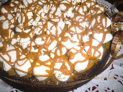 Tarta de chocolate y dulce de leche (es pecado)