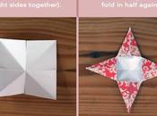 Origami estrella para decorar