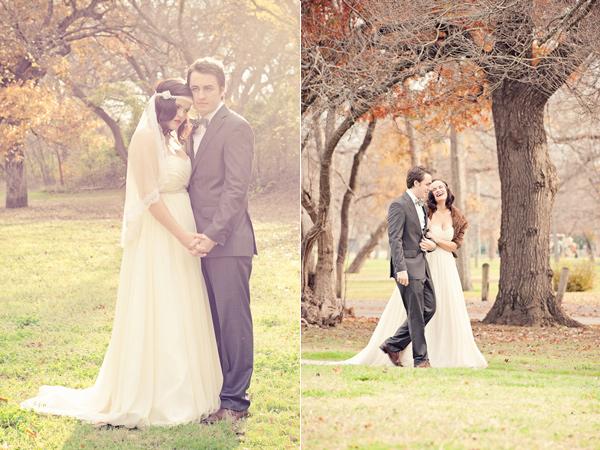 Ryan & Clarissa: Una boda navideña en un  teatro