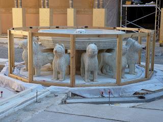 LA RESTAURACIÓN DEL PATIO DE LOS LEONES