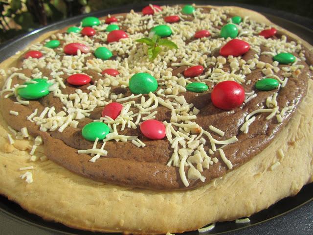 Pizza de chocolate Y 9º JUANIRETO!