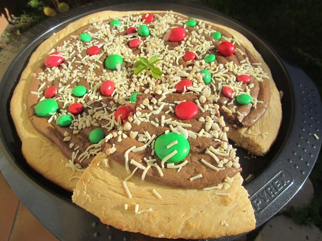 Pizza de chocolate Y 9º JUANIRETO!