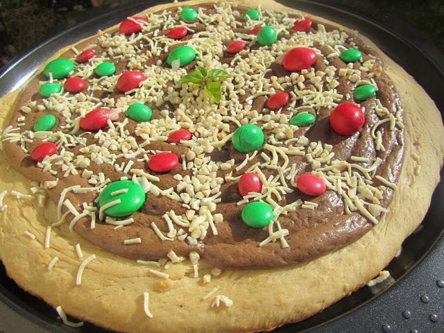 Pizza de chocolate Y 9º JUANIRETO!