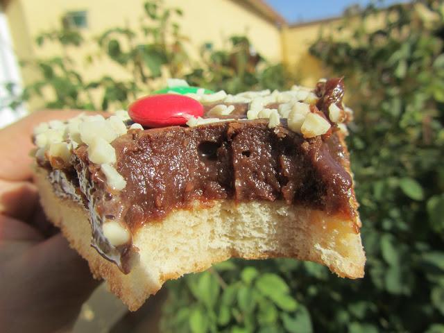 Pizza de chocolate Y 9º JUANIRETO!