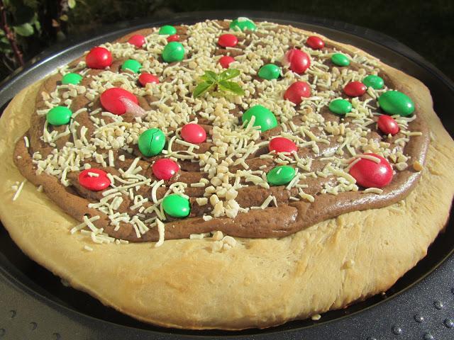 Pizza de chocolate Y 9º JUANIRETO!