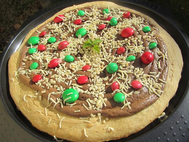 Pizza de chocolate Y 9º JUANIRETO!