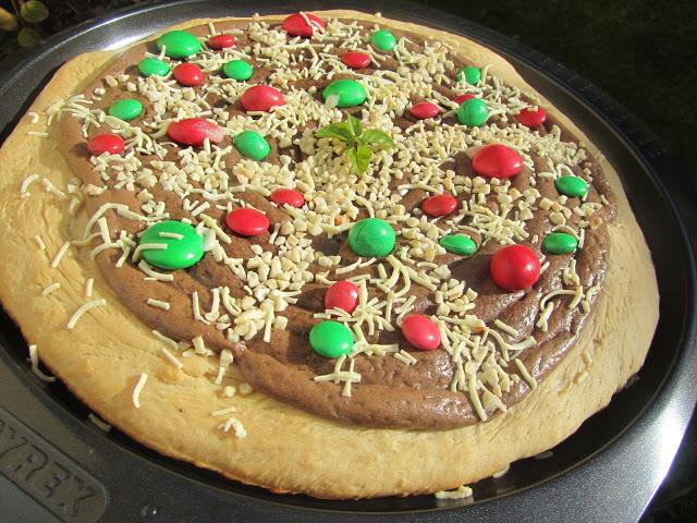 Pizza de chocolate Y 9º JUANIRETO!