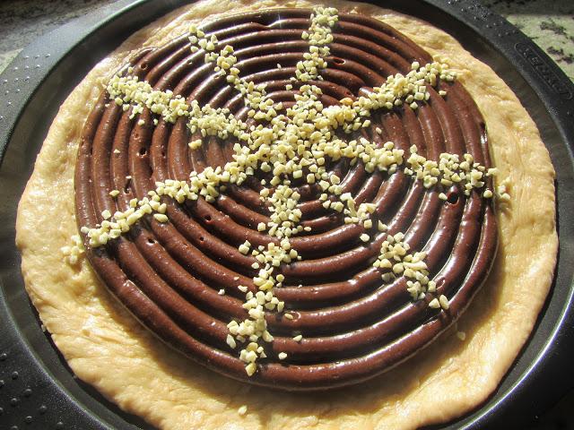 Pizza de chocolate Y 9º JUANIRETO!