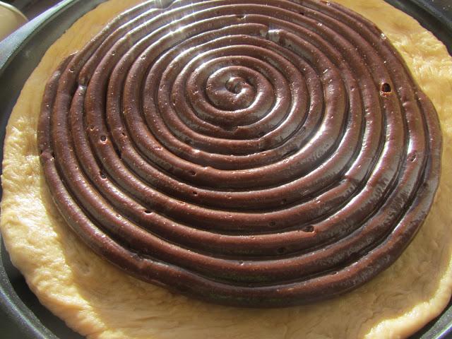 Pizza de chocolate Y 9º JUANIRETO!