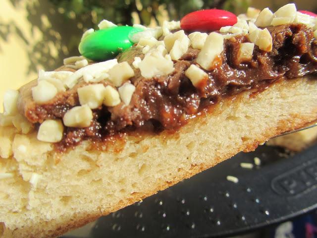 Pizza de chocolate Y 9º JUANIRETO!