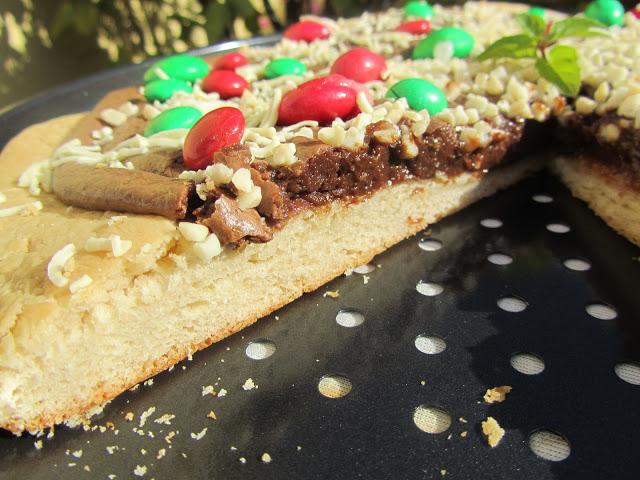 Pizza de chocolate Y 9º JUANIRETO!