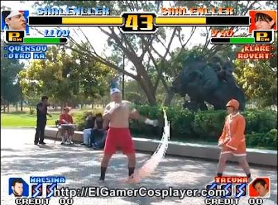 ¡King of Fighters 99 en la vida real!