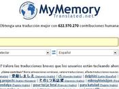 MyMemory, traductor colaborativo 620.000 contribuciones