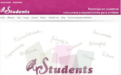 La Red de los artistas: Arstudents