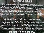 “Plus Jamais Ça”. liceo francés Buenos Aires también siembra memoria