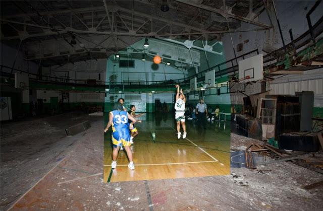 Escuela abandonada en Detroit