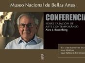 Alex Rosenberg ofrecerá “Conferencia sobre Tasación arte Contemporáneo” Museo Nacional llas Artes