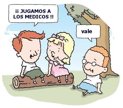 Jugando a los medicos. HUMOR