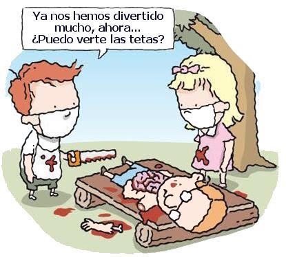 Jugando a los medicos. HUMOR