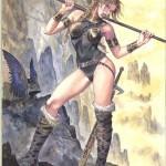 Portada alternativa de Milo Manara para Fearless Defenders Nº 1