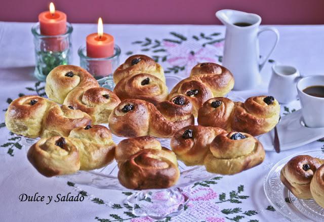BOLLOS DE SANTA LUCIA (LUSSEKATTER)