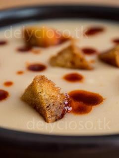 Crema de Fabada con Currusquinos