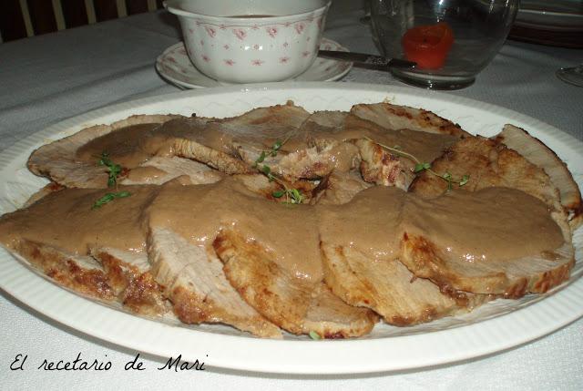 TERNERA CON SALSA DE CASTAÑAS