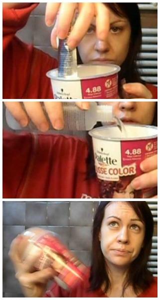 Schwarzkpof Palette Mousse Color,  ¡agitado, no removido!