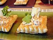 Hojaldritos Queso rúcula