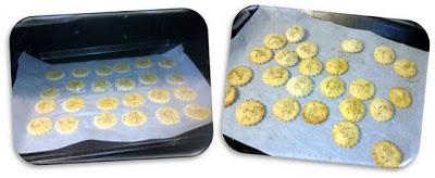 Chapetas de queso y orégano