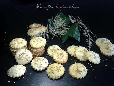 Chapetas de queso y orégano
