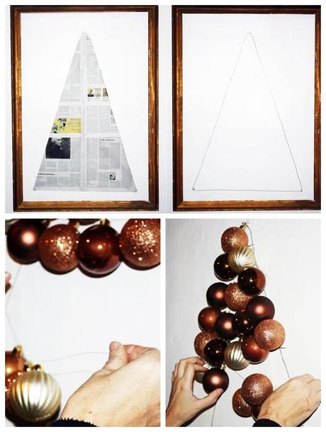 Diy-Navidad: El árbol de bolas de navidad de MummyAndAnnie