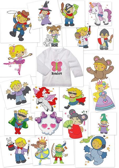 Camiseta bordada de Bordando Cositas Camiseta bordada de Bordando Cositas