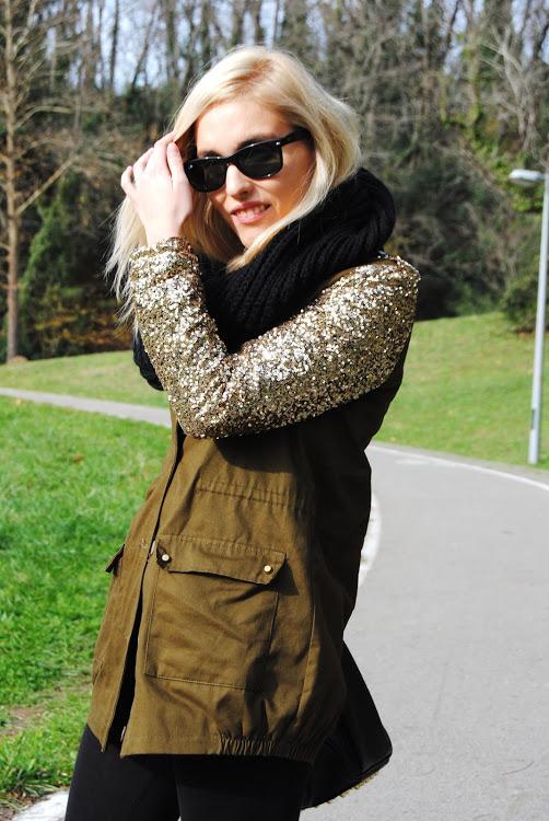 Sequins Parka.