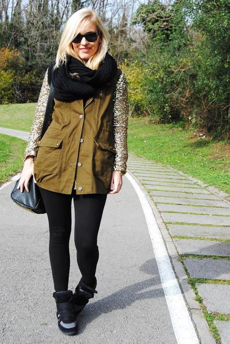 Sequins Parka.