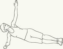Ejercicio pilates: la plancha lateral