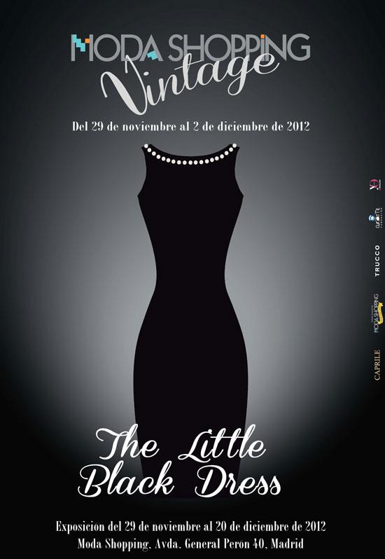 EXPOSICIÓN LITTLE BLACK DRESS CC MODA SHOPPING EN MADRID