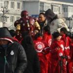Imagen del rodaje de Iron Man 3 en Beijing