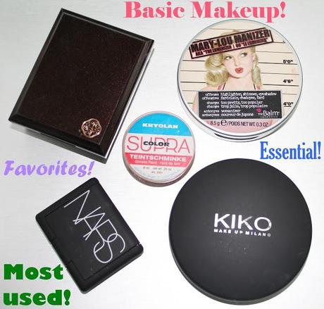 Mis básicos de Maquillaje