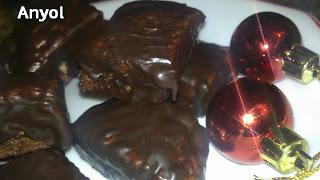 Hojaldradas de chocolate