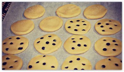 Galletas de vainilla y pepitas de chocolate, nivel principiante