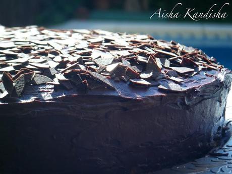 TARTA GLASEADA DE CHOCOLATE