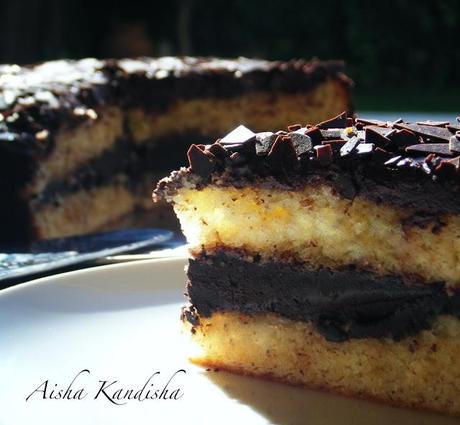 TARTA GLASEADA DE CHOCOLATE