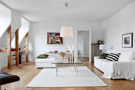 vigas de madera ático suelos de roble espigado sofa blanco ikea sillas emaes dsx side chair bertoia promoción kenay home muebles vitra muebles knoll muebles eames muebles de diseño contemporáneo lounge chair eames diseño nórdico diseño de interiores decoración sueca decoración salones decoración nórdica decoración escandinava decoración en blanco decoración de interiores decoración de áticos decoración comedores decoración cocinas cocinas modernas blog nórdico blog interiorismo blog decoración 