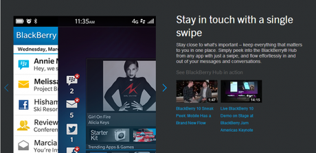 RIM lanza el sitio de BlackBerry 10