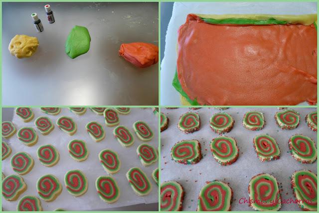 Galletas Colores de Navidad (dulces navideños)