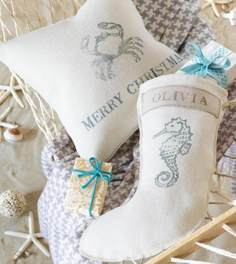 Navidad azul...frente al mar