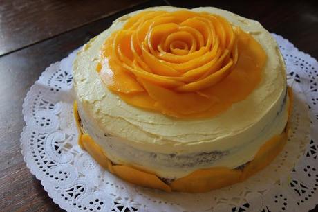 Tarta de Mangos Divinos (
